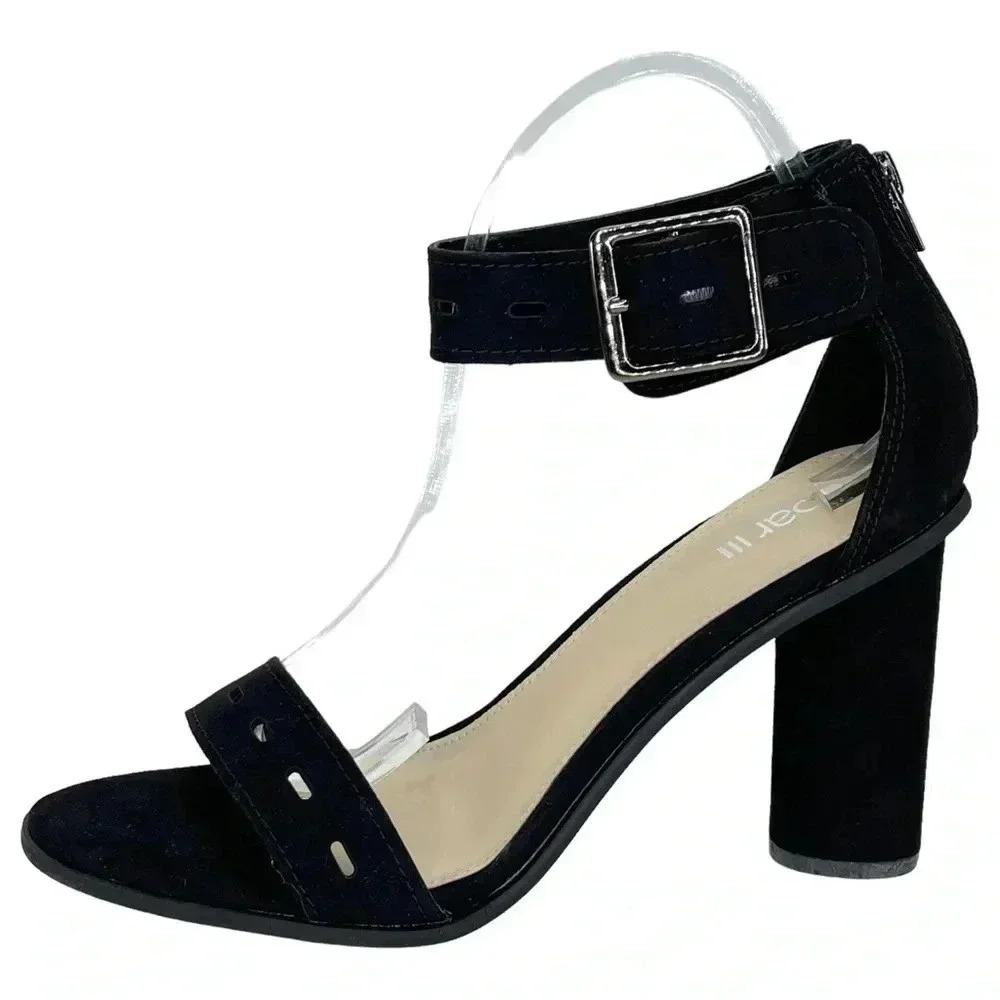 Bar III Breeanne Black Womens Heels Size 10M - Picture 2 of 12